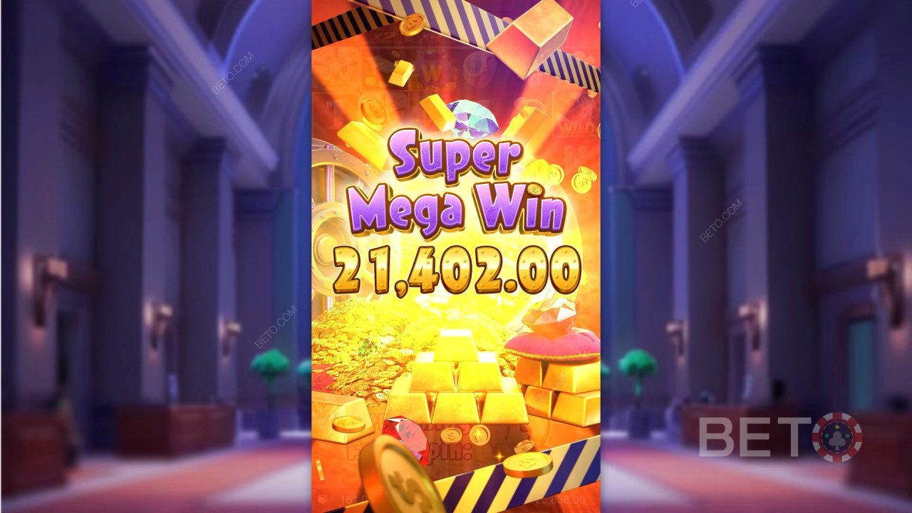 Voita 2,500x panoksesi Wild Heist Cashout -nettikolikkopelissä!