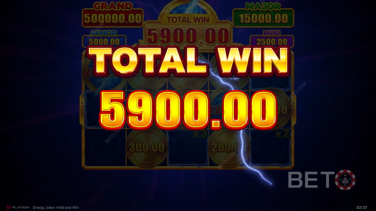 Voita 5,000x panoksesi Energy Joker -nettikolikkopelissä!