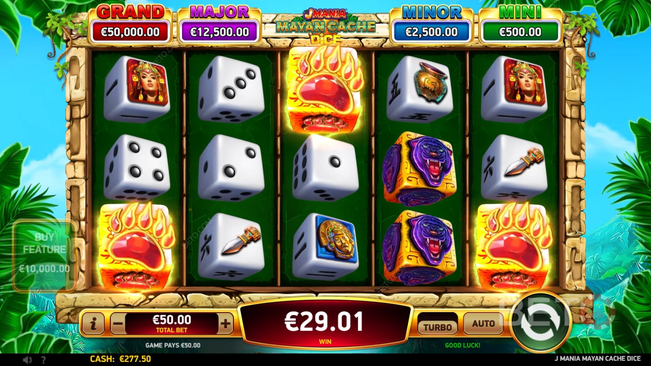 J Mania Mayan Cache Dice Pelaa Ilmaiseksi