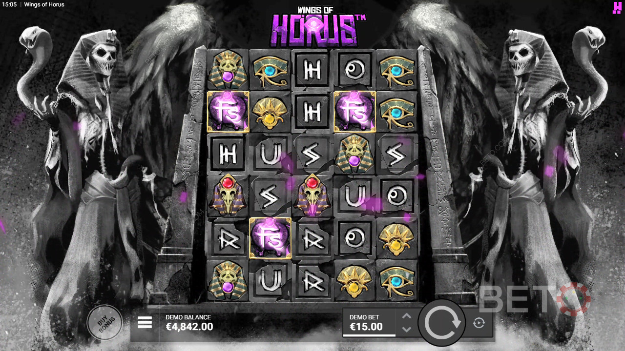 Wings of Horus arvostelu by BETO Slots