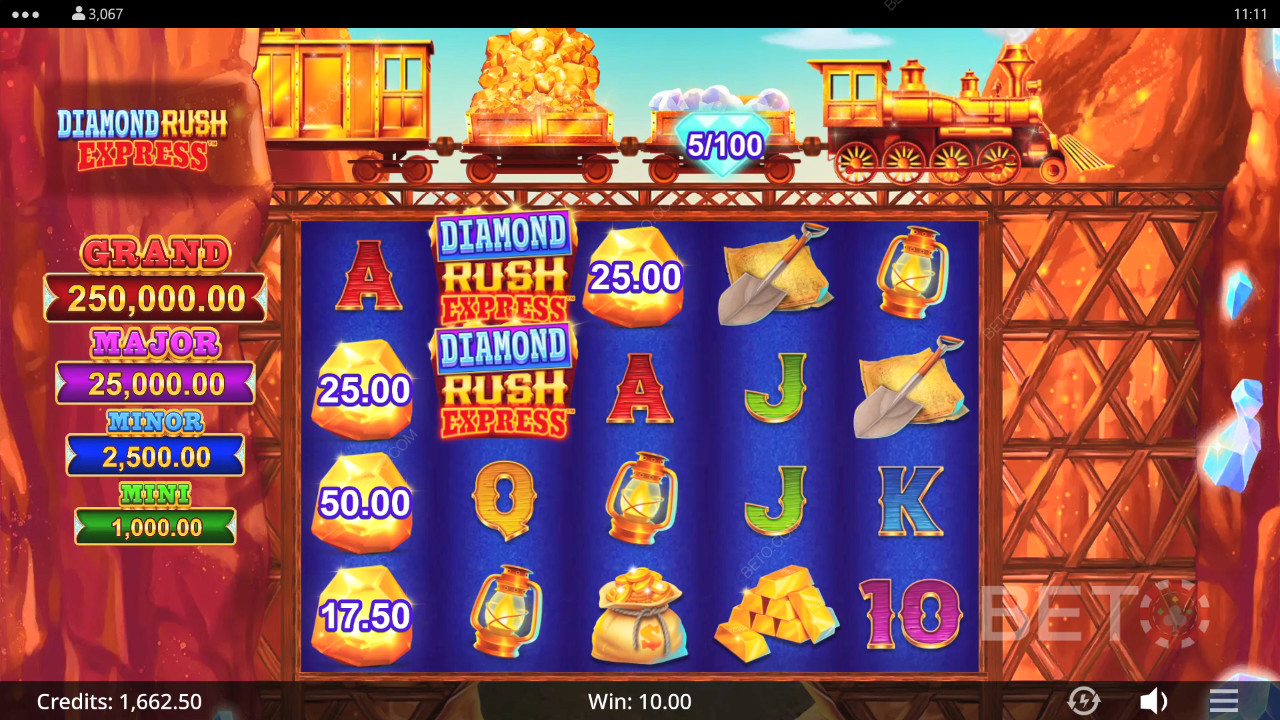 Diamond Rush Express Pelaa Ilmaiseksi