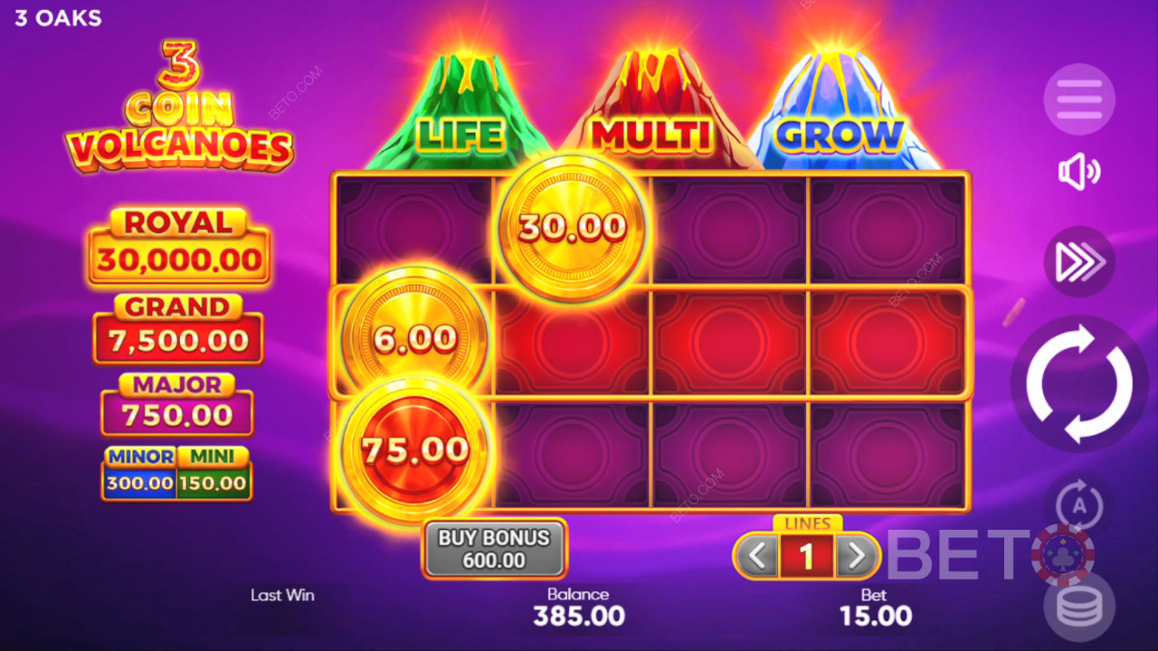 Onko 3 Coin Volcanoes hyvä peli?