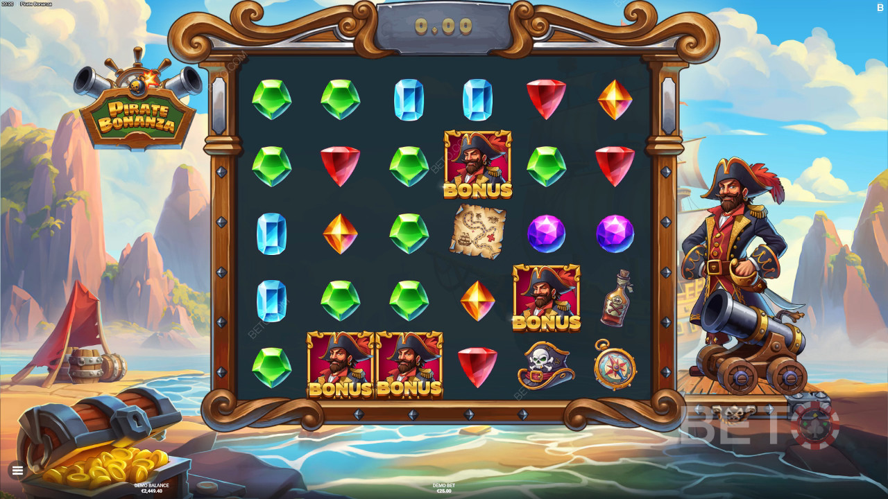 Pirate Bonanza arvostelu BETO Slotsilta