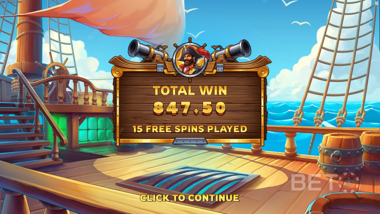 Bonusominaisuudet selitetty Backseat Gamingin Pirate Bonanzassa