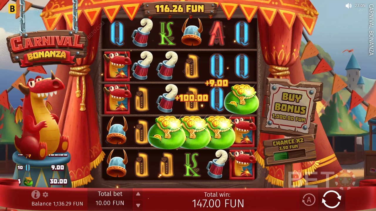Carnival Bonanza Pelaa Ilmaiseksi