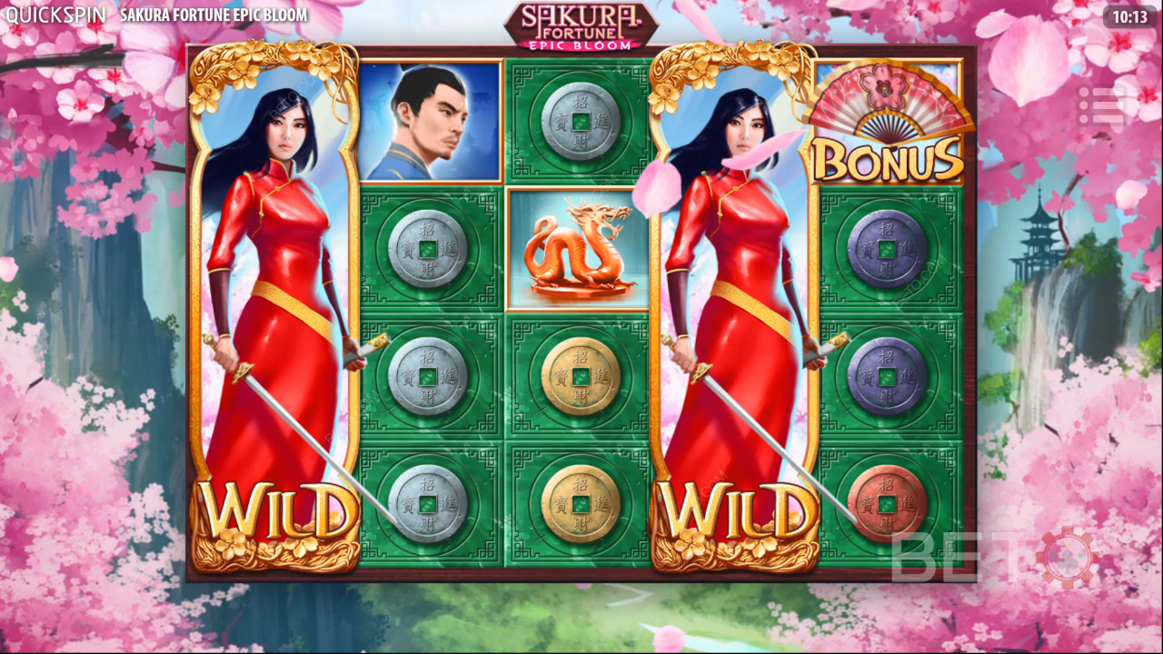 Sakura Fortune Epic Bloom arvostelu BETO Slotsilta