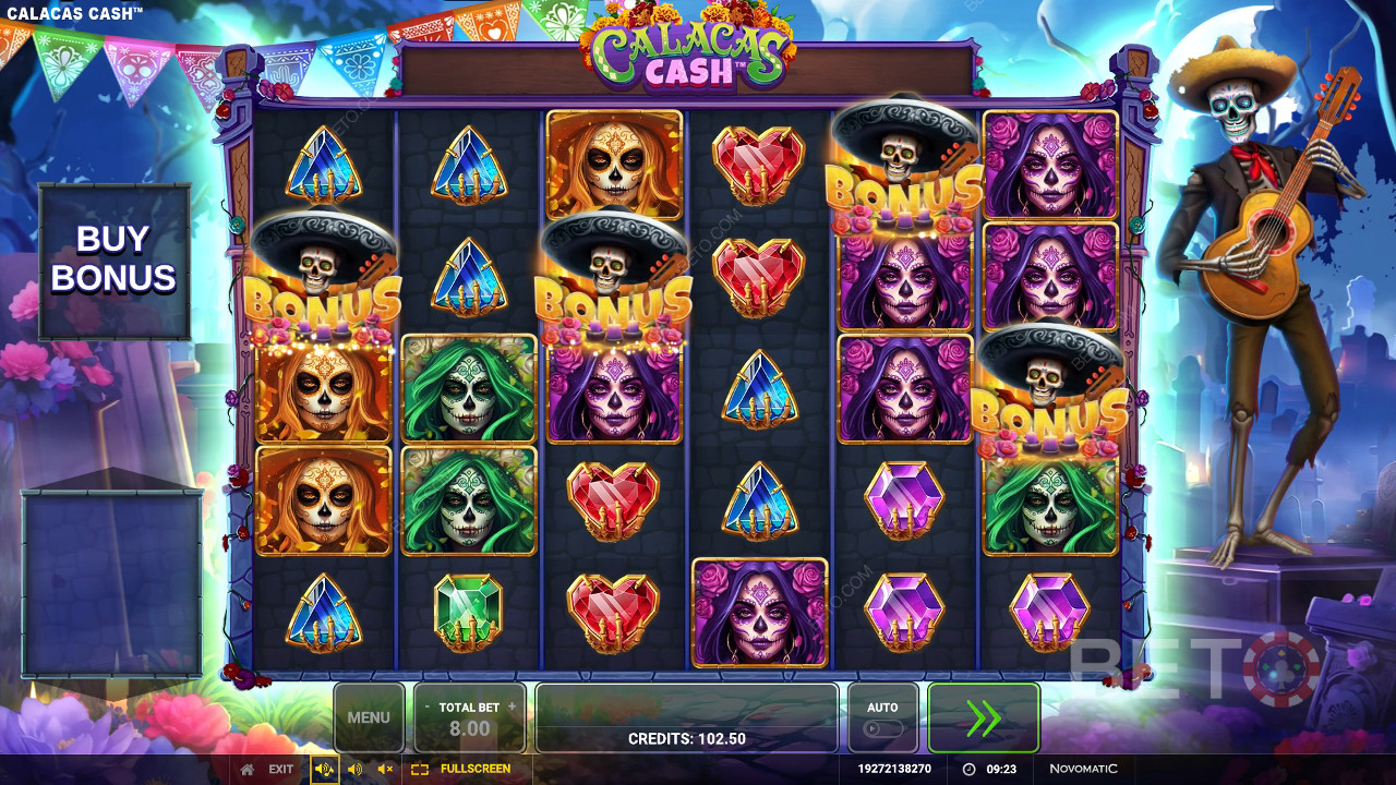 Calacas Cash Review by BETO Slots