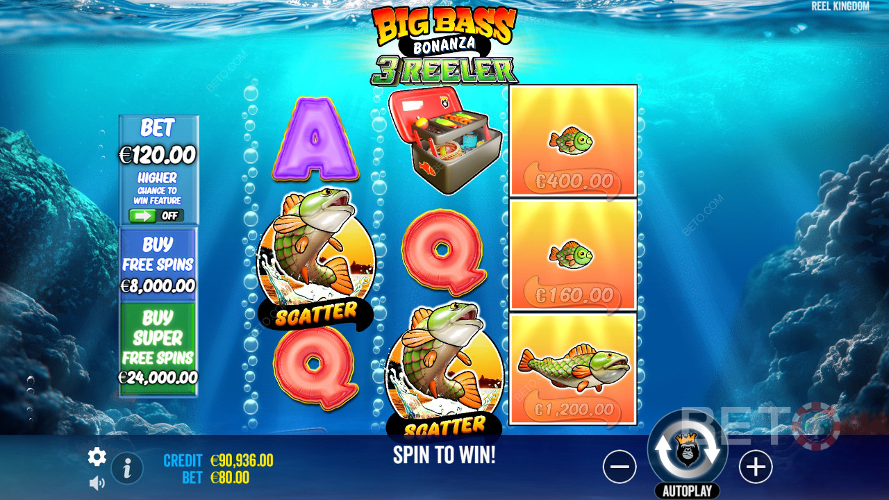 Onko Big Bass Bonanza 3 Reeler hauskaa?