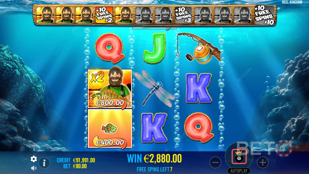 Bonusominaisuudet selitetty Big Bass Bonanza 3 Reeler by Reel Kingdom