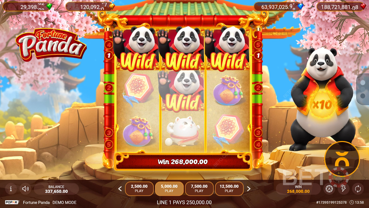Fortune Panda (Popok Gaming) Pelaa Ilmaiseksi