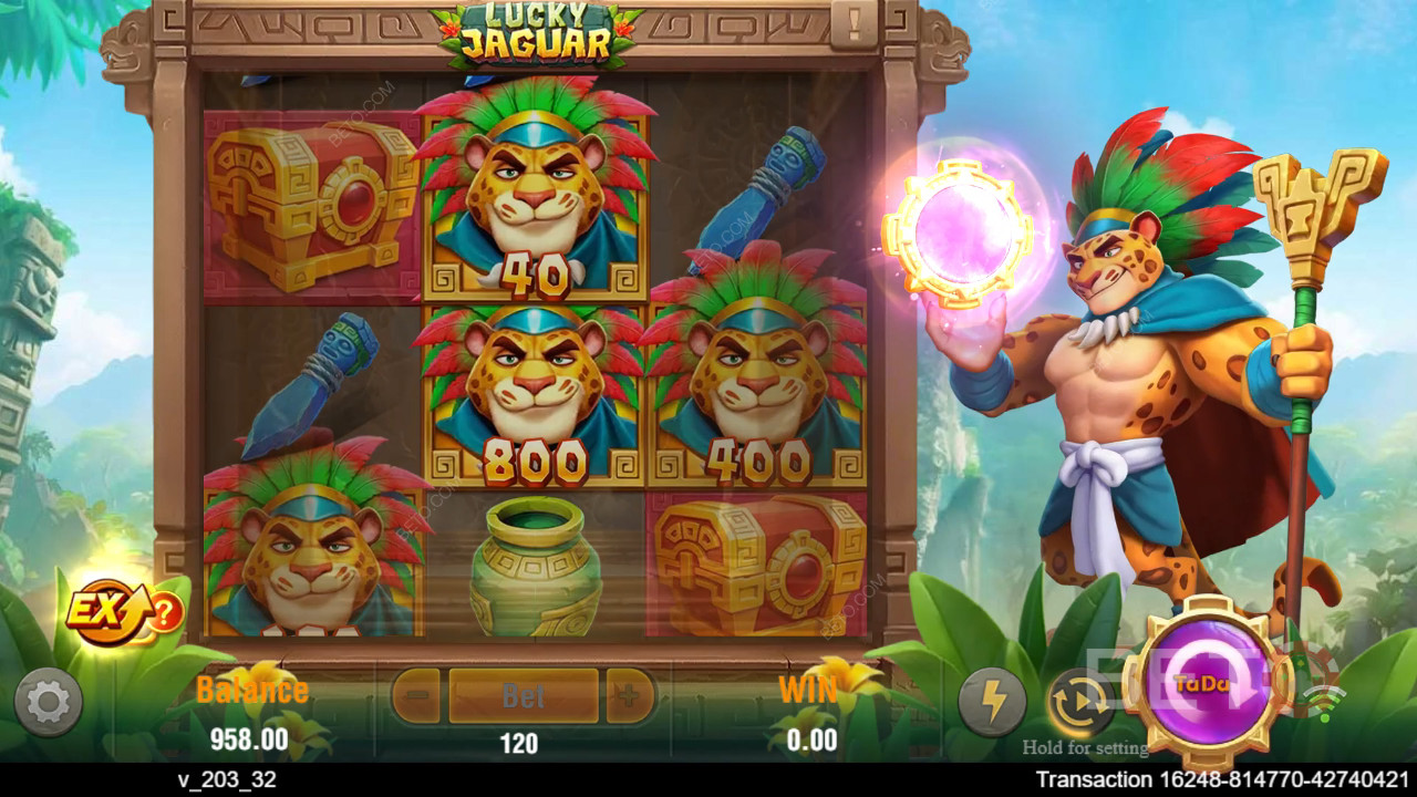 Lucky Jaguar arvostelu by BETO Slots