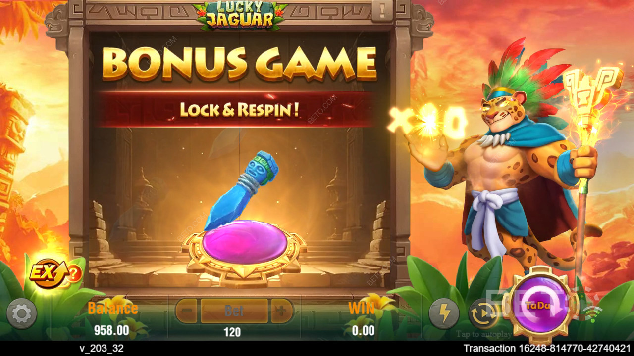 Bonusominaisuudet selitetty Lucky Jaguar by TaDa Gaming -pelissä