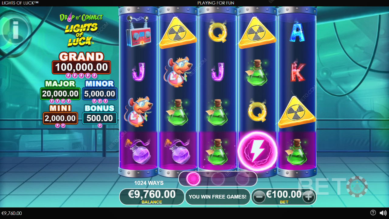 Lights Of Luck arvostelu BETO Slots