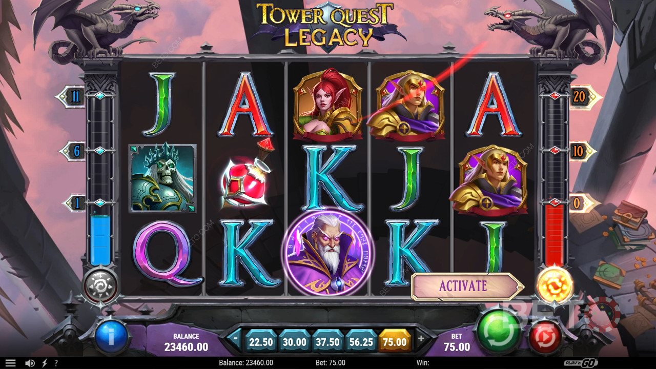 Tower Quest Legacy arvostelu BETO Slotsilta