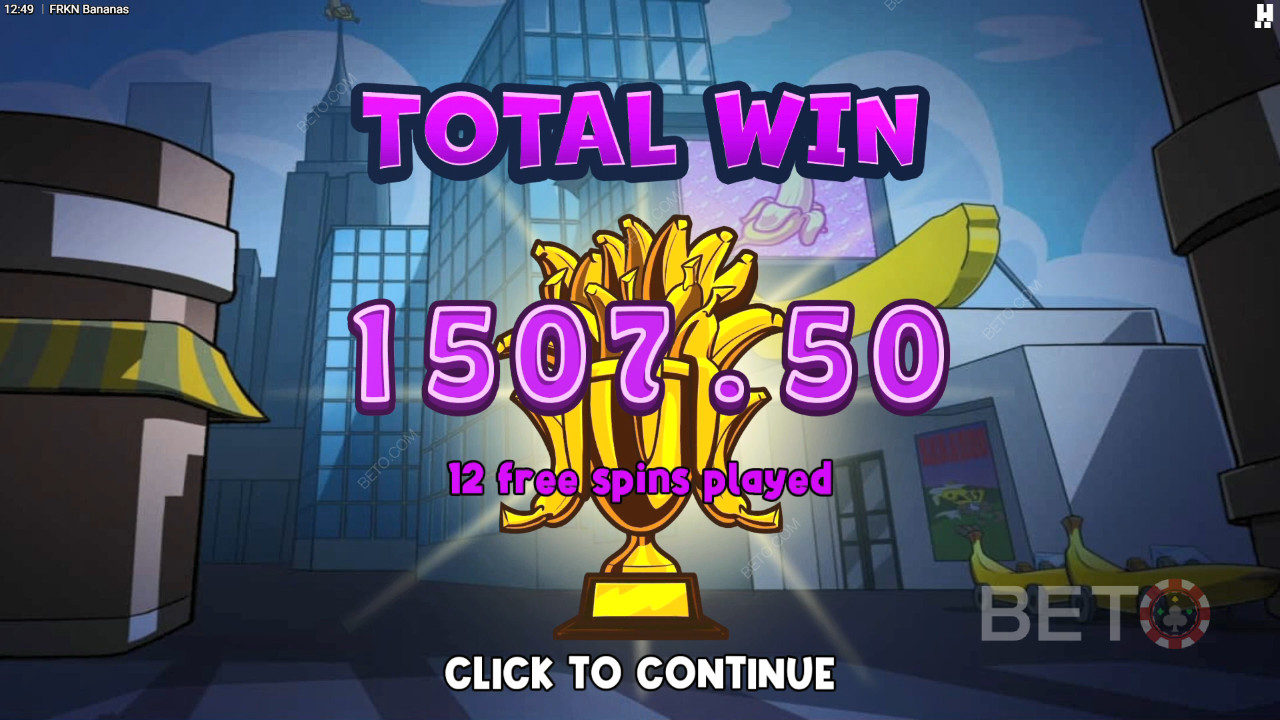 Voita 10,000x panoksesi FRKN Bananas -nettikolikkopelissä!