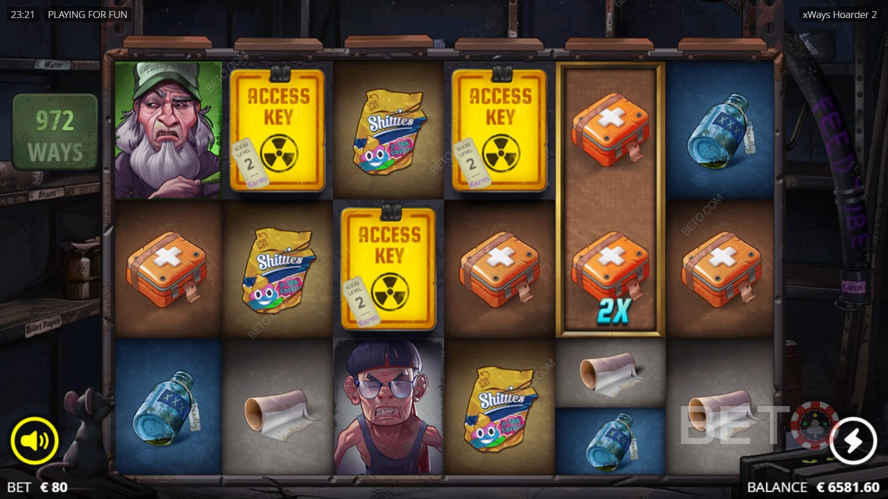 XWays Hoarder 2 arvostelu by BETO Slots