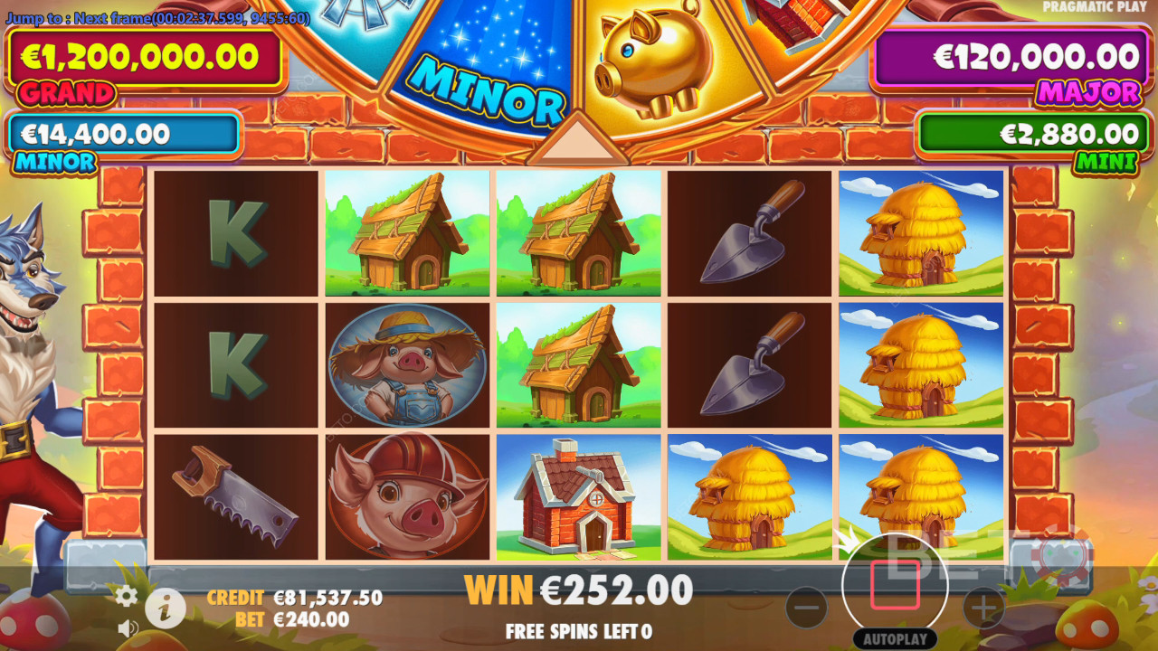Bonusominaisuudet selitetty Brick House Bonanza by Pragmatic Play