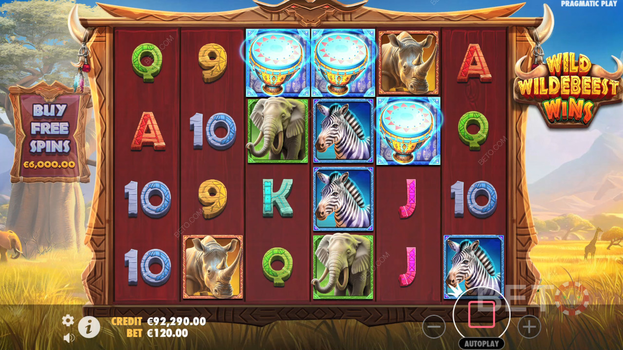 Wild Wildebeest Wins Review by BETO Slots