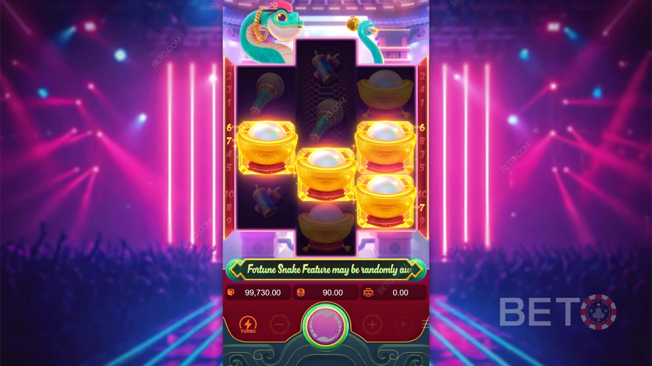 Bonusominaisuudet selitetty Fortune Snake by PG Soft