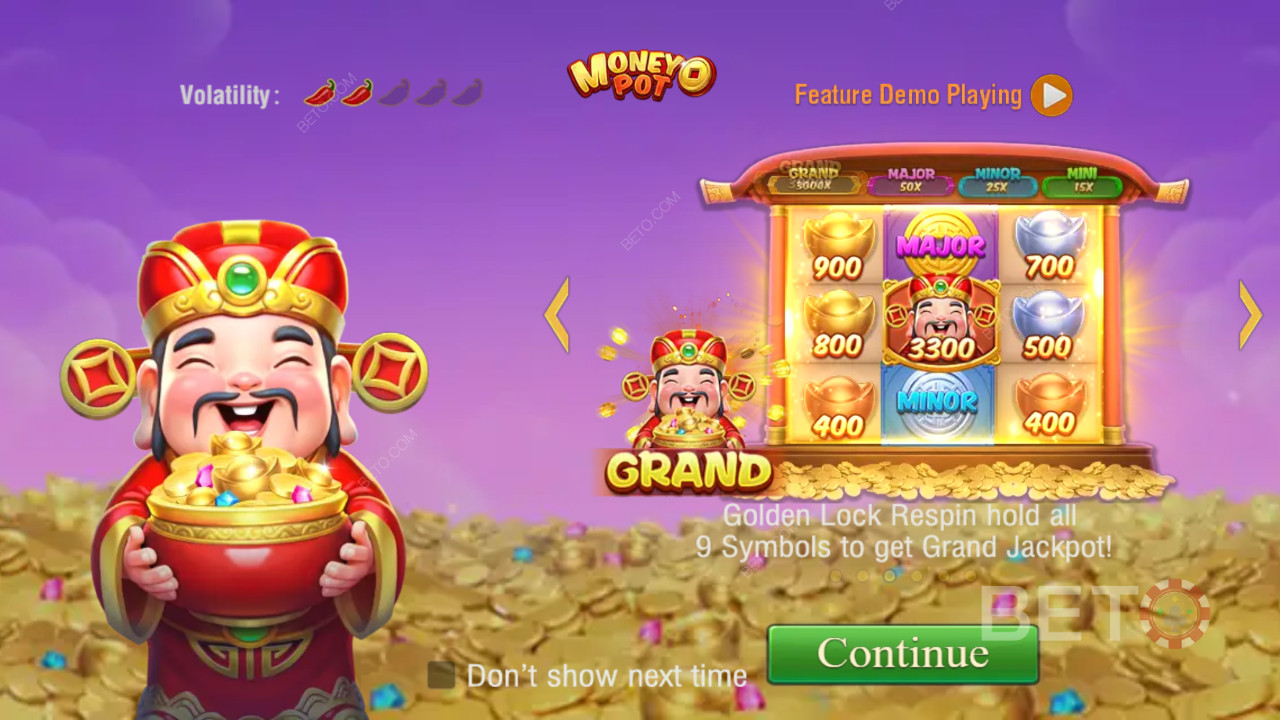 Pelaaminen TaDa Gamingin Money Potissa