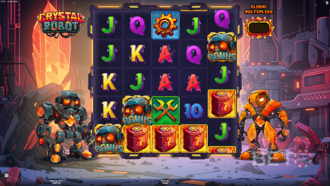 Crystal Robot Review by BETO Slots