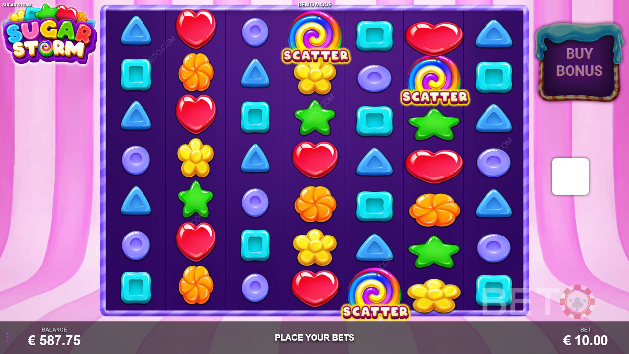 Sugar Storm Review by BETO Slots