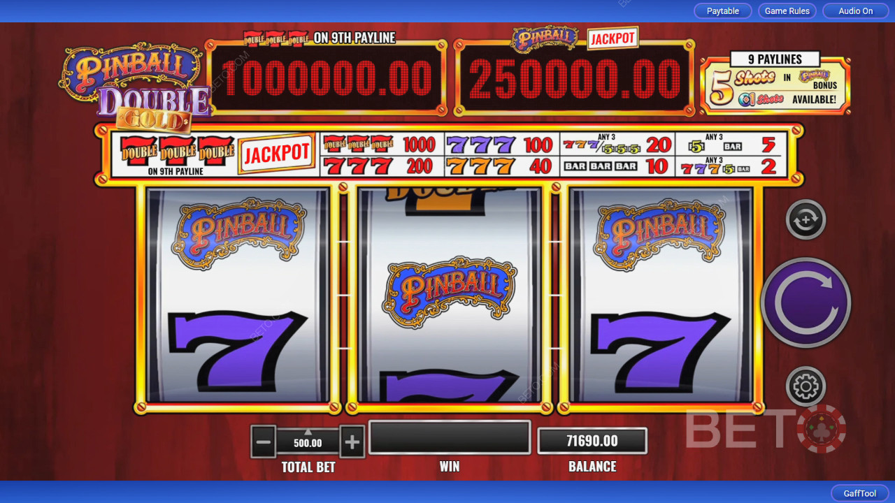 Pinball Double Gold Pelaa Ilmaiseksi