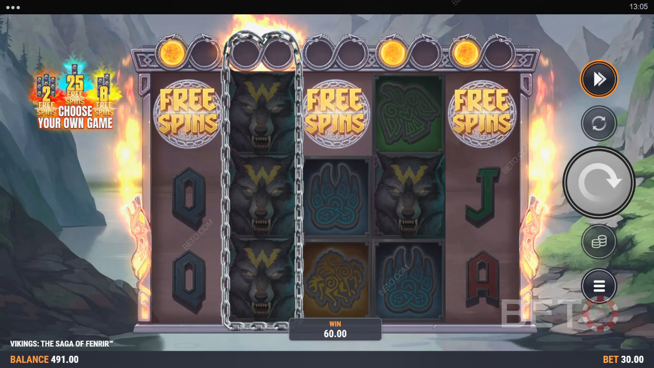 Viikingit: Saga of Fenrir Review by BETO Slots