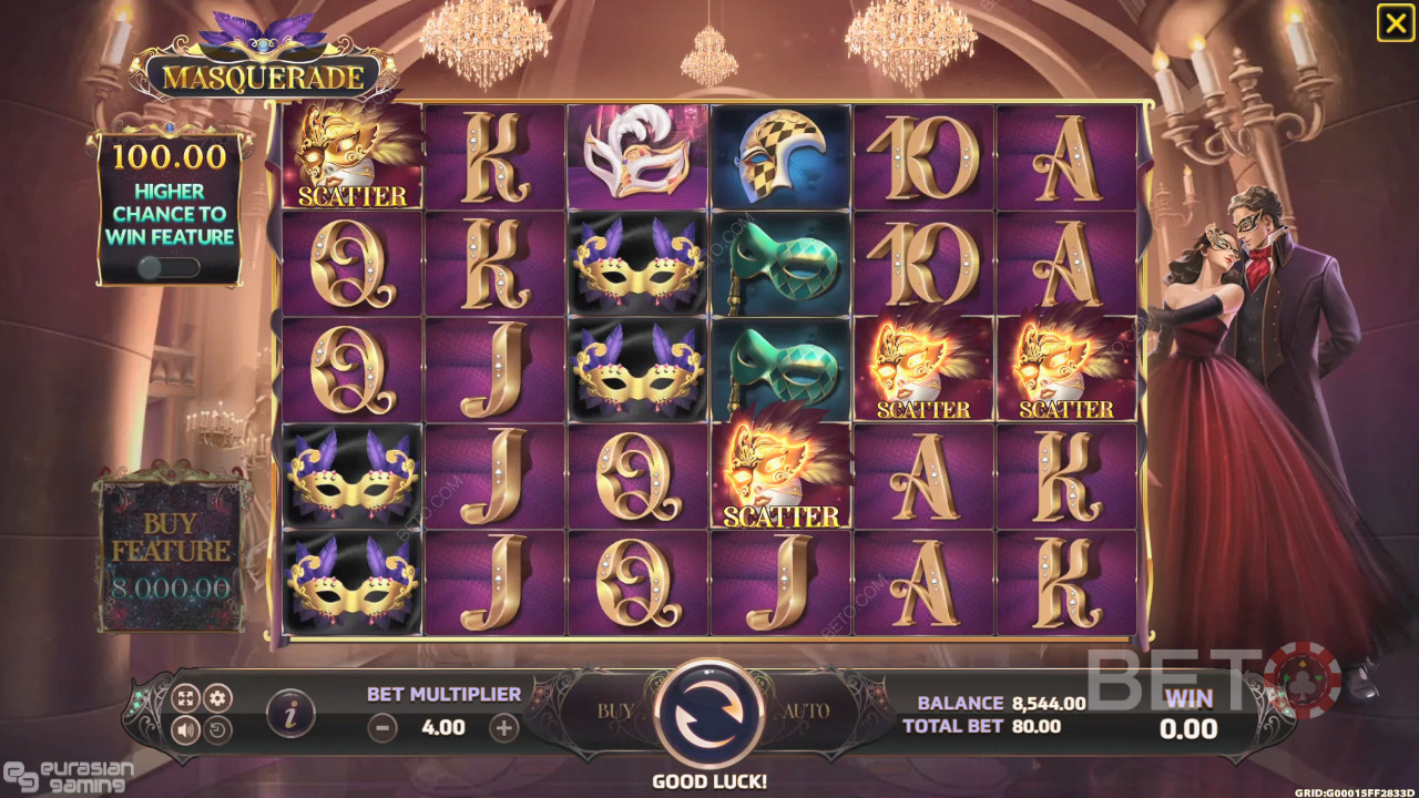 Masquerade (Eurasian Gaming) Pelaa Ilmaiseksi