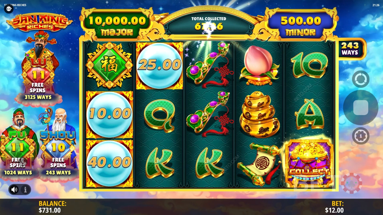 San Xing Riches Pelaa Ilmaiseksi