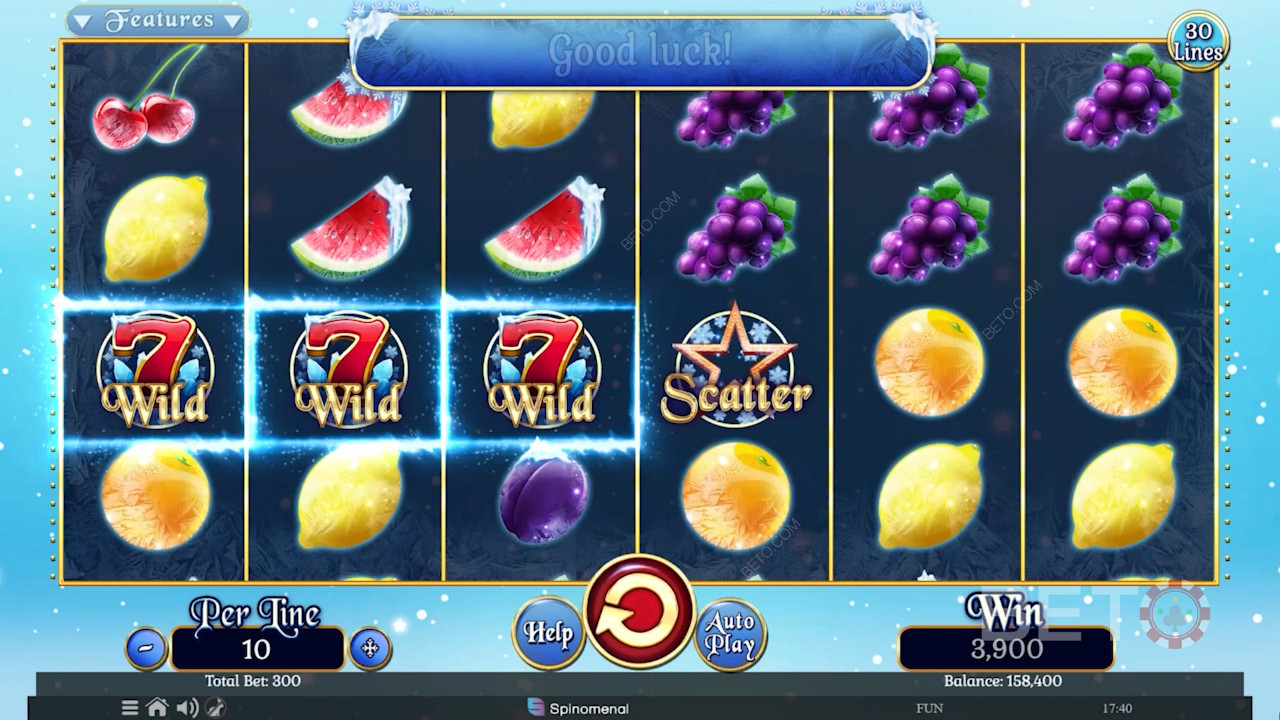 Fruits On Ice Collection 30 Lines Pelaa Ilmaiseksi
