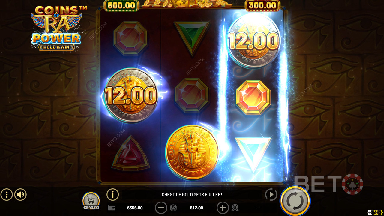 Coins of Ra Power arvostelu BETO Slotsilta