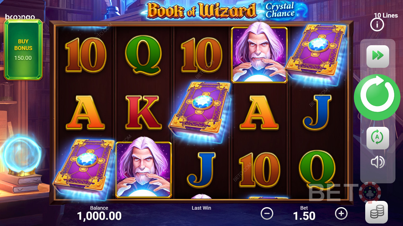 Book of Wizard: Crystal Chance Pelaa Ilmaiseksi