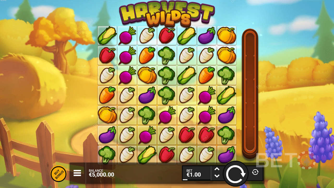Nauti maatilateemasta Harvest Wilds -nettikolikkopelissä