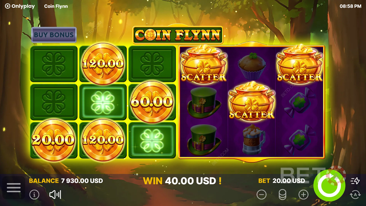 Coin Flynn arvostelu BETO Slotsilta