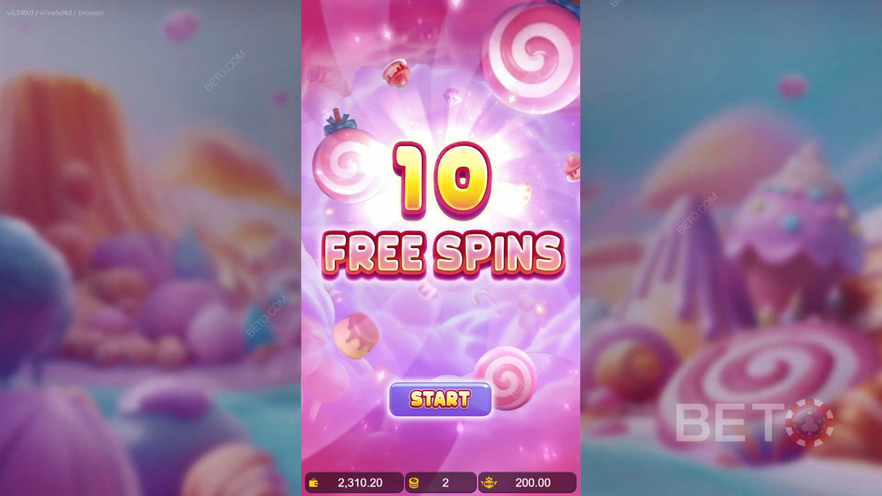 Bonusominaisuudet selitetty Pop Pop Candy 1000:ssa, jonka on laatinut JDB