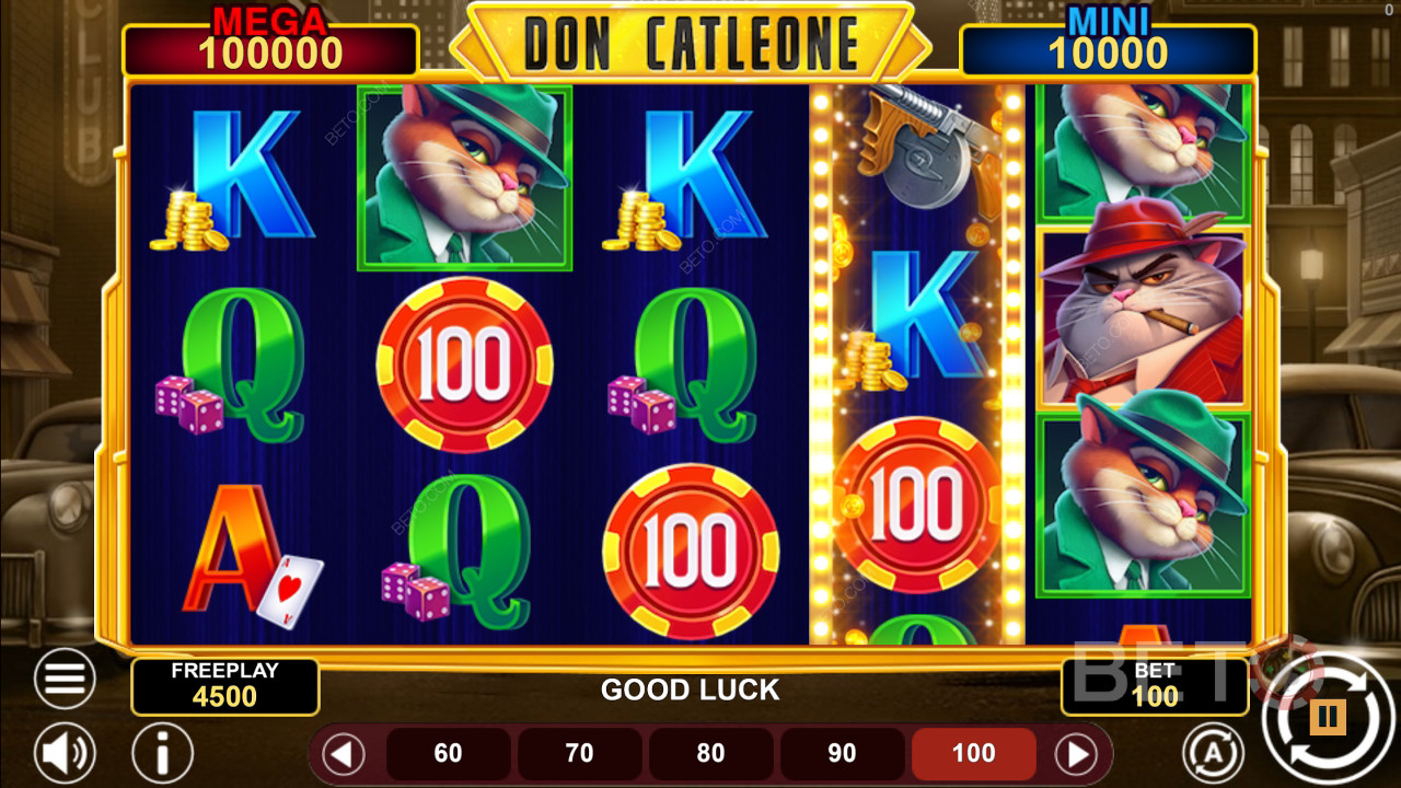 Don Catleone Hold and Win arvostelu BETO Slotsilta