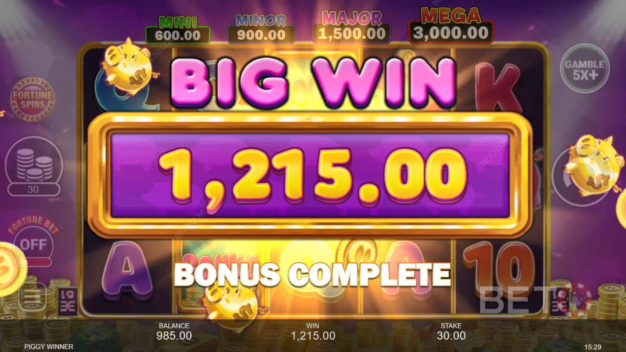Voita 8,333x panoksesi Piggy Winner -kolikkopelissä!