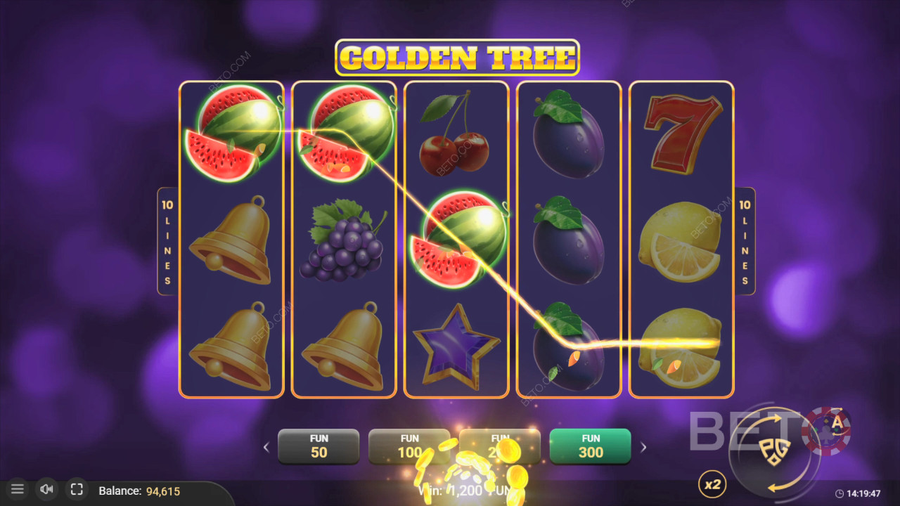 Bonusominaisuudet selitetty Golden Tree by Pascal Gaming -pelissä