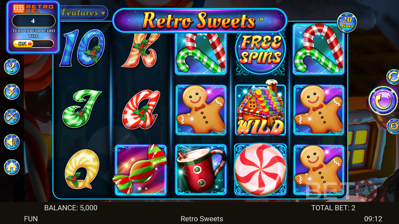 Retro Sweets Pelaa Ilmaiseksi