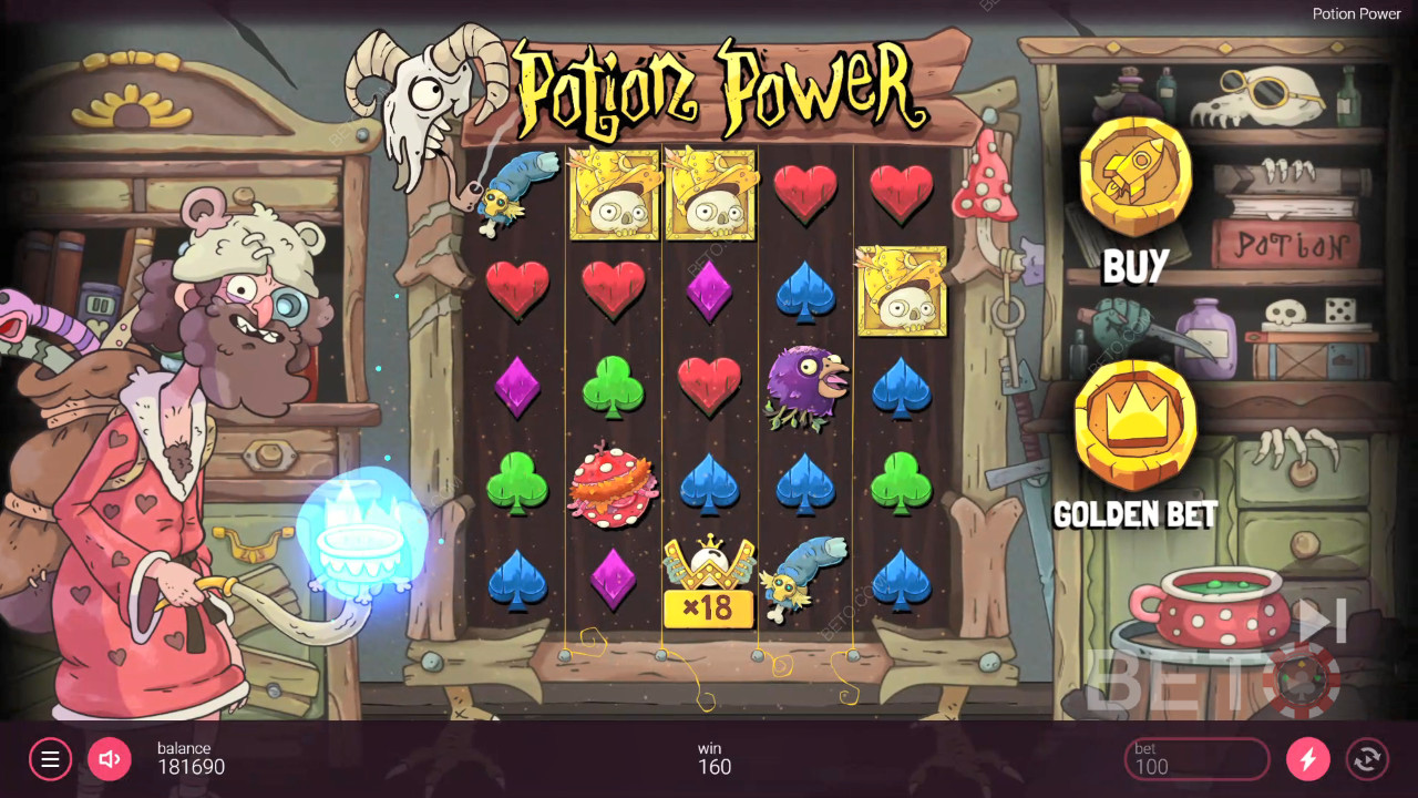 Potion Power Review by BETO Slots