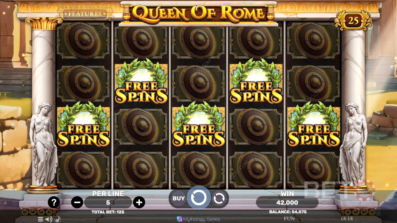 Queen of Rome arvostelu BETO Slotsilta