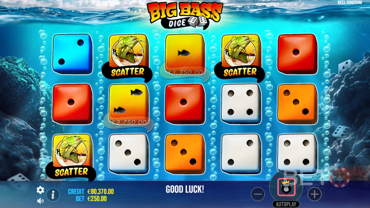 Big Bass Dice arvostelu BETO Slotsilta