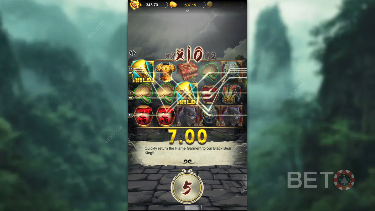 Kuinka pelata Triple Profits Gamesin mustaa Myth Wukongia