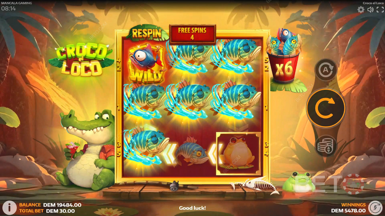 Croco el Loco Pelaa Ilmaiseksi