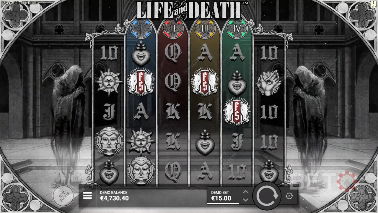 Elämä ja kuolema arvostelu BETO Slots