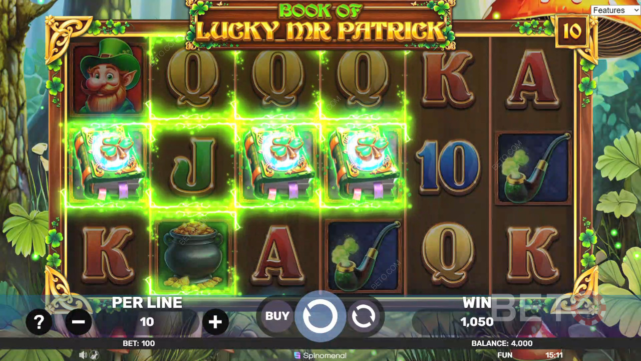 Book of Lucky Mr Patrickin arvostelu BETO Slotsilta