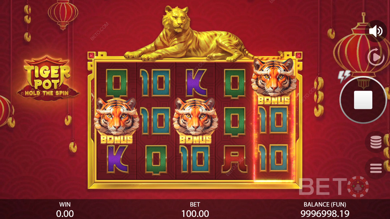 Tiger Pot: Hold The Spin arvostelu BETO Slotsilta