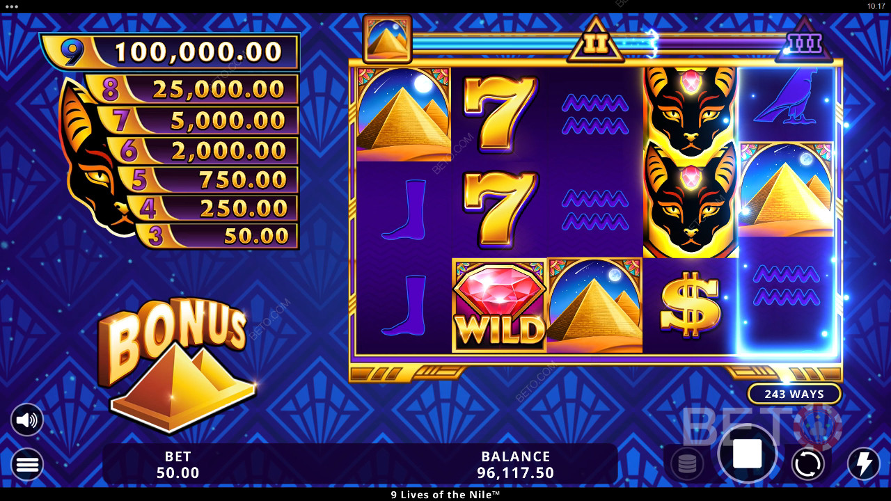9 Lives of the Nile Pelaa Ilmaiseksi