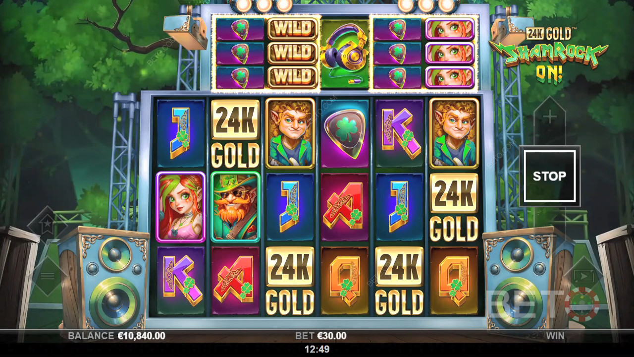 24k Gold Shamrock On! BETO Slotsin arvostelu